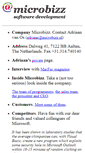 Mobile Screenshot of microbizz.nl