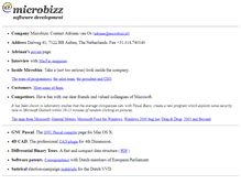 Tablet Screenshot of microbizz.nl